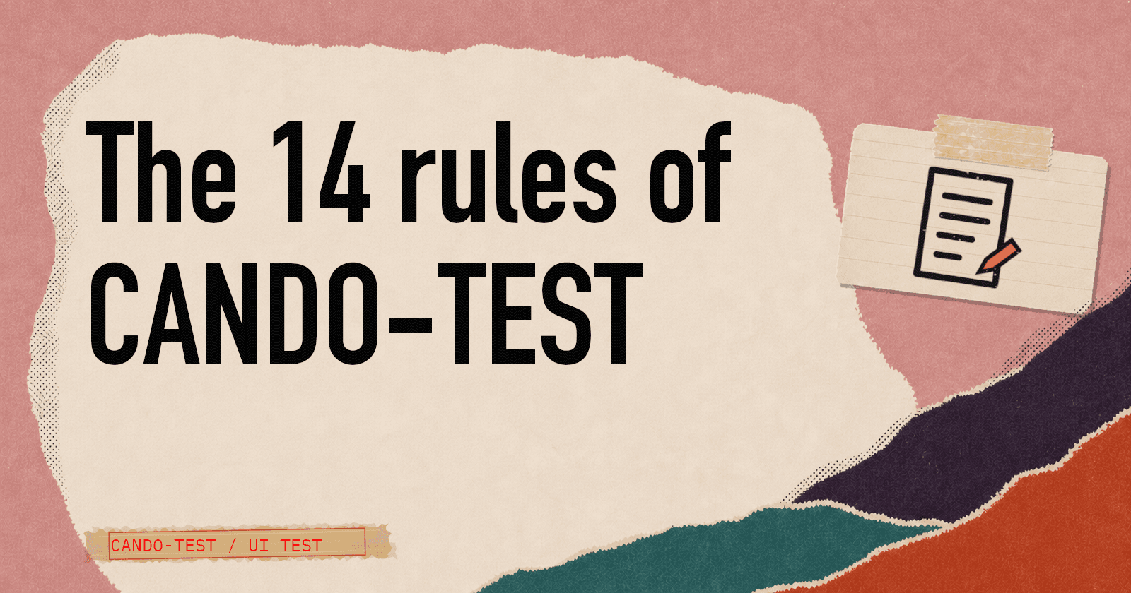 The 14 rules of CANDO-TEST